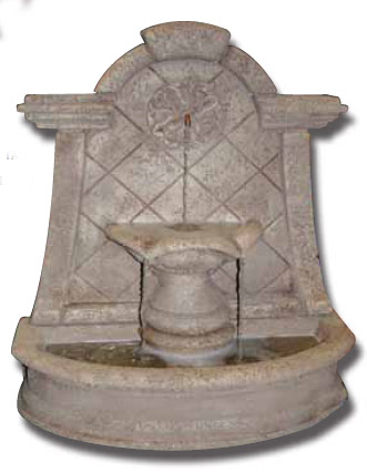 Cast Stone Wall Fountain